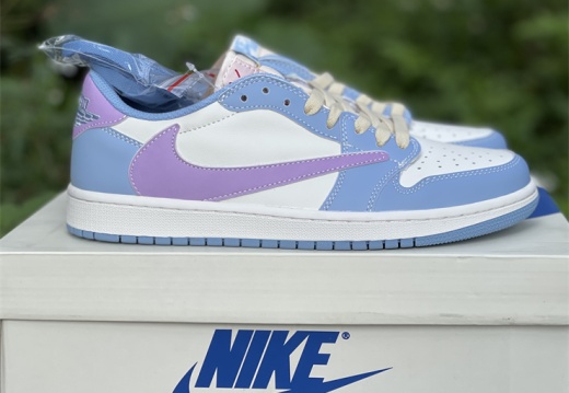 Travis Scott x Air Jordan 1 Low Blue White DM7866-148 36---45